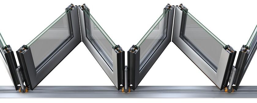 Alumil Складывающееся стеклянное окно из алюминия и стекла Smartia systems sun-id-1392356 - Вид №3