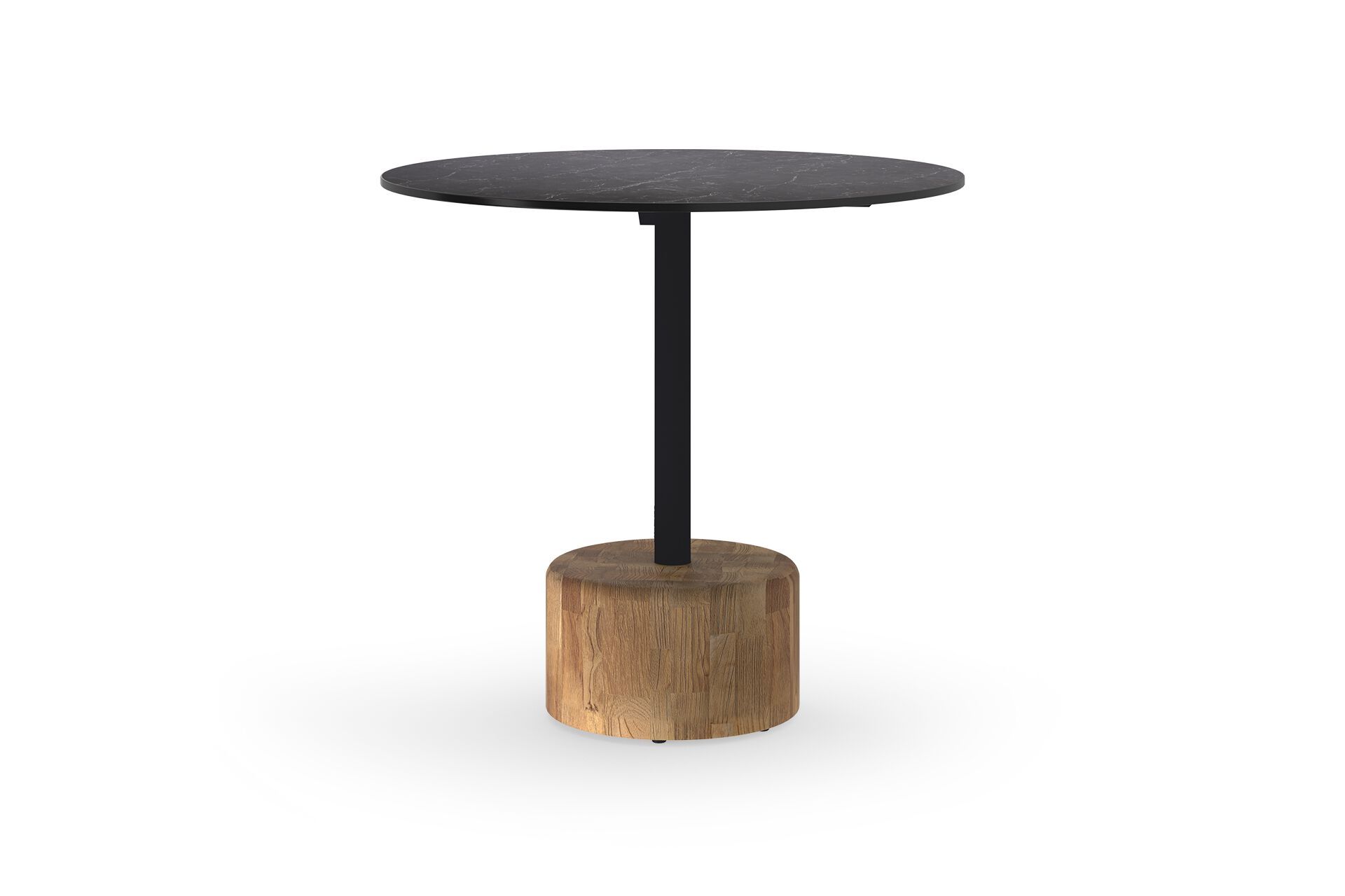 Круглый стол с верхней частью HPL и тиковым или каменным основанием MAMAGREEN Glyph ARCH-00048413 - Вид №5