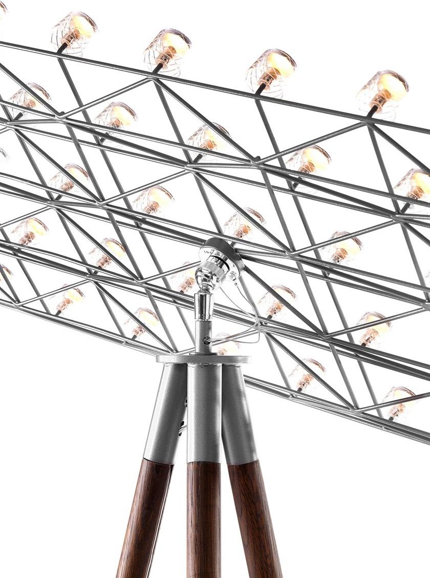 moooi Регулируемый светодиодный торшер из дуба Space-frame sun-id-1468154 - Вид №4
