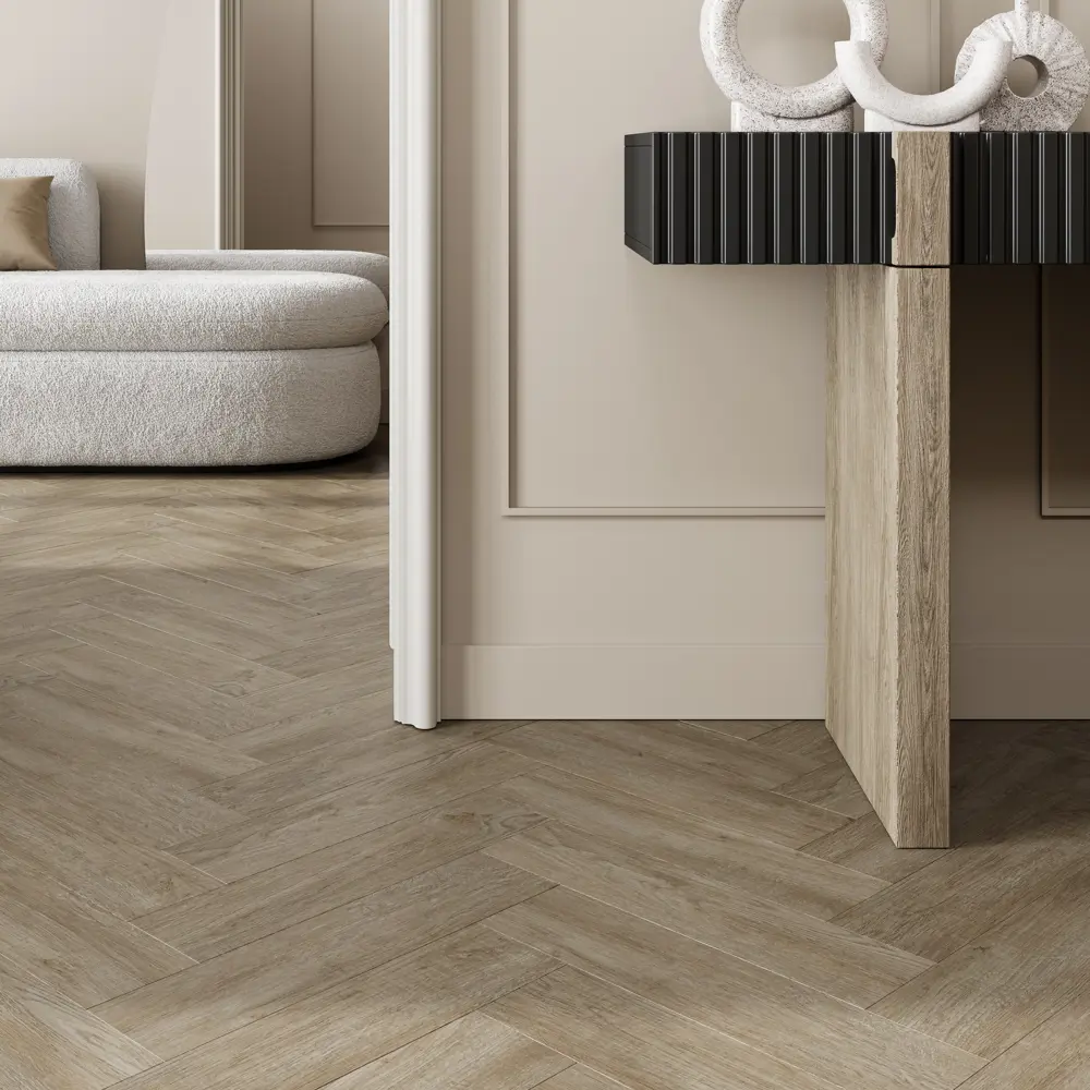 Gracia Ceramica Vardi: керамогранит матовый серо-бежевый под дерево 89340862 STLM-0947113