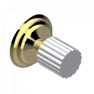 A9B-26BP Ручка среднего размера Thg-paris Jaipur с матовым хрусталём Хром/золото