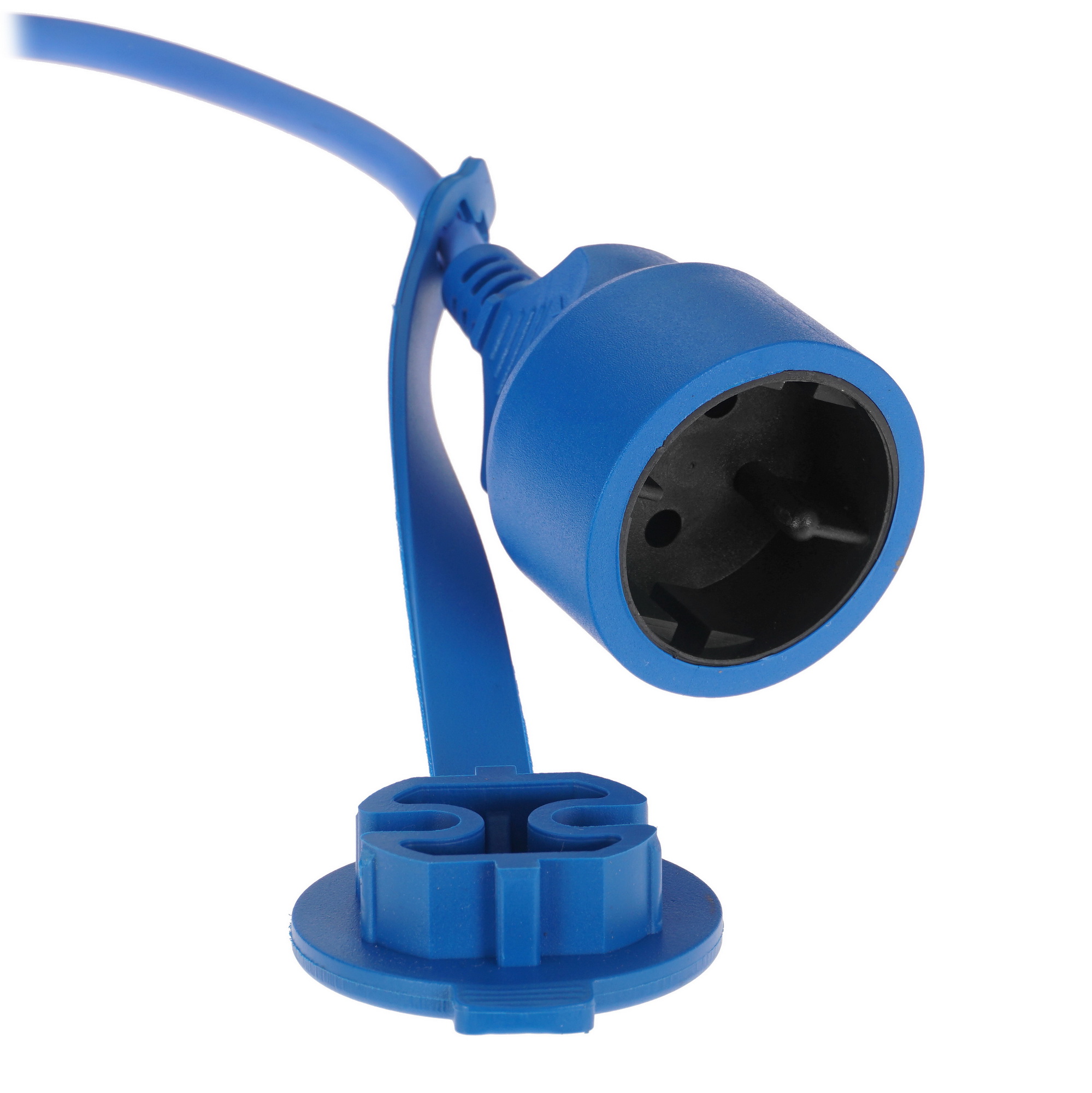 Удлинитель силовой Power Cube PC-1F-R-10(IP) синий 5089099 STDN-0099539 - Вид №1