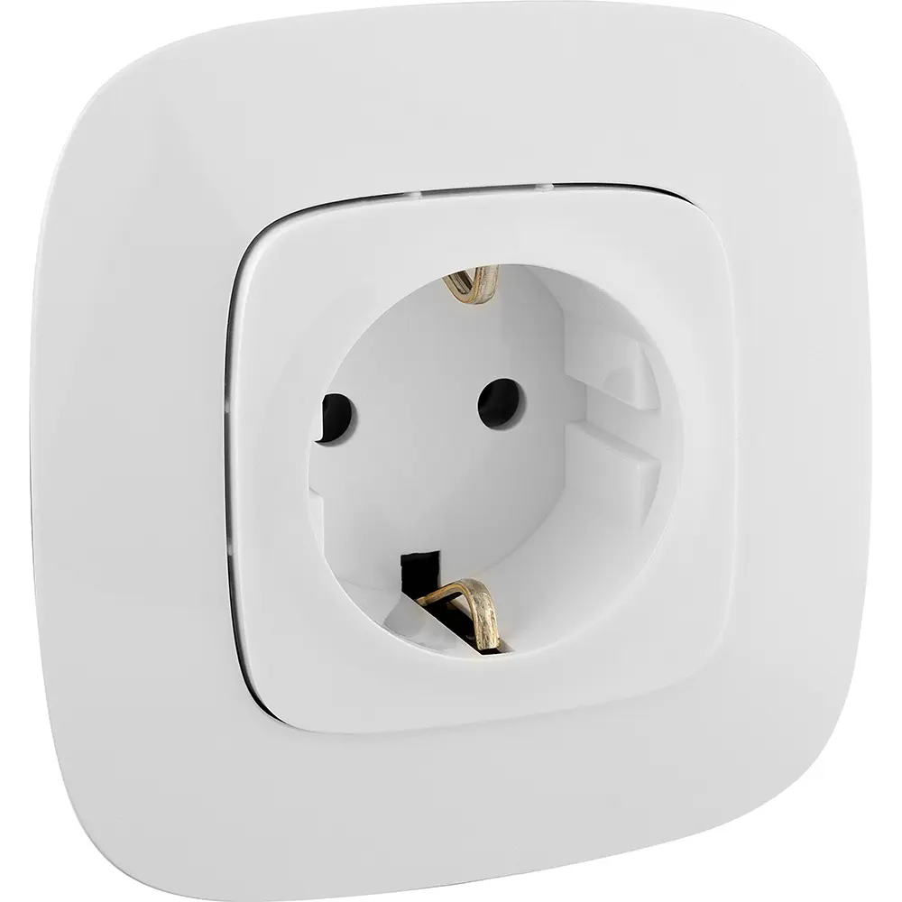 Розетка Legrand Valena Allure 2 контакта с заземлением цвет белый 82169352 STLM-2147174 - Вид №7