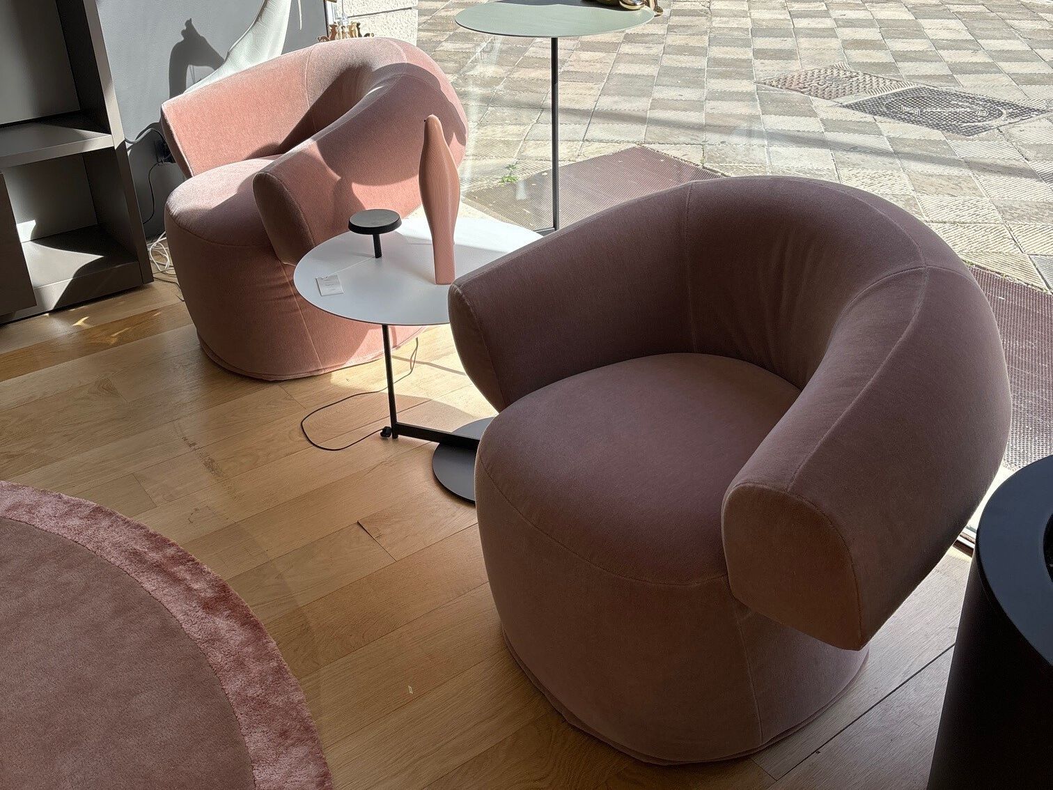 Тканевое кресло с подлокотниками In Stock Moroso ARCH-00064847