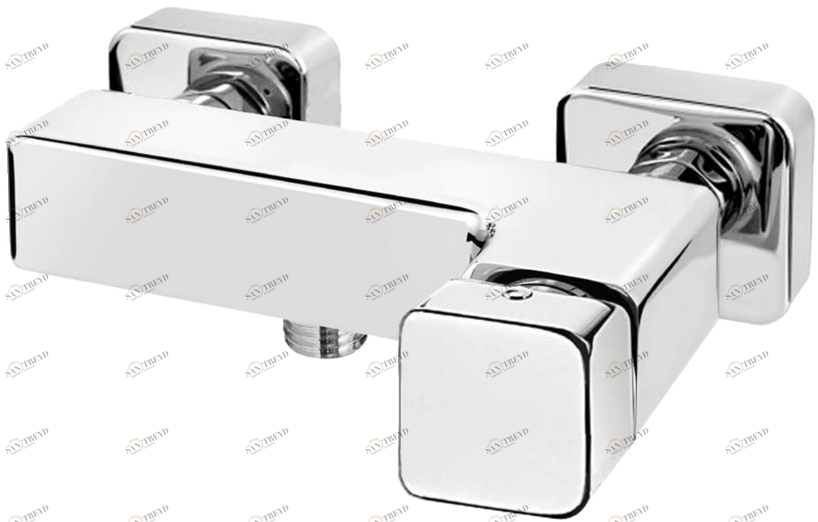 Fir Italia Смеситель для душа с одной ручкой на 2 отверстия Daily cube 45 4554050