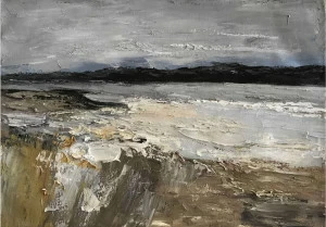 Картина на холсте 100х150 см "Ураган" EVENHOME КАРТИНЫ МАСЛОМ 129968 Серый;разноцветный