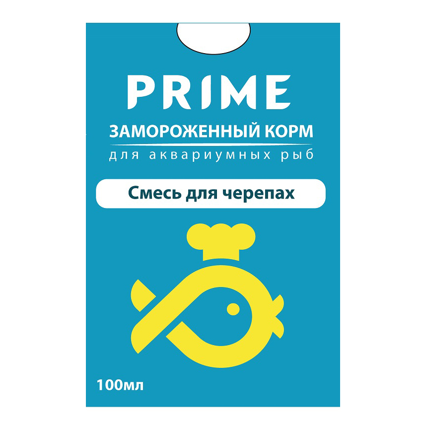 ПР0044923 Корм для рыб Смесь для черепах в блистере 100мл PRIME 