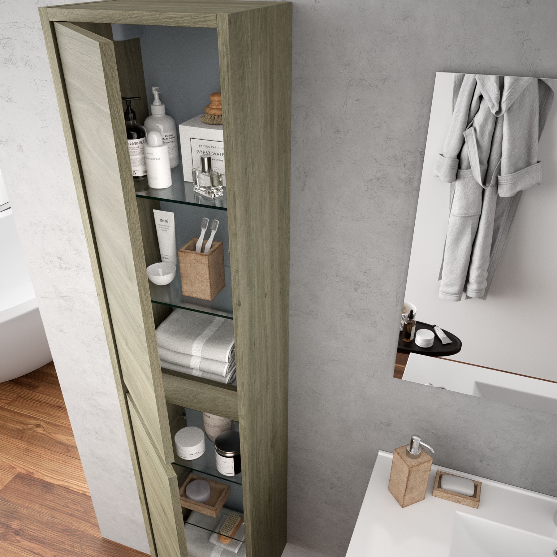 85177 SALGAR Колонна NOJA ETERNITY OAK Робл Вечность - Вид №1