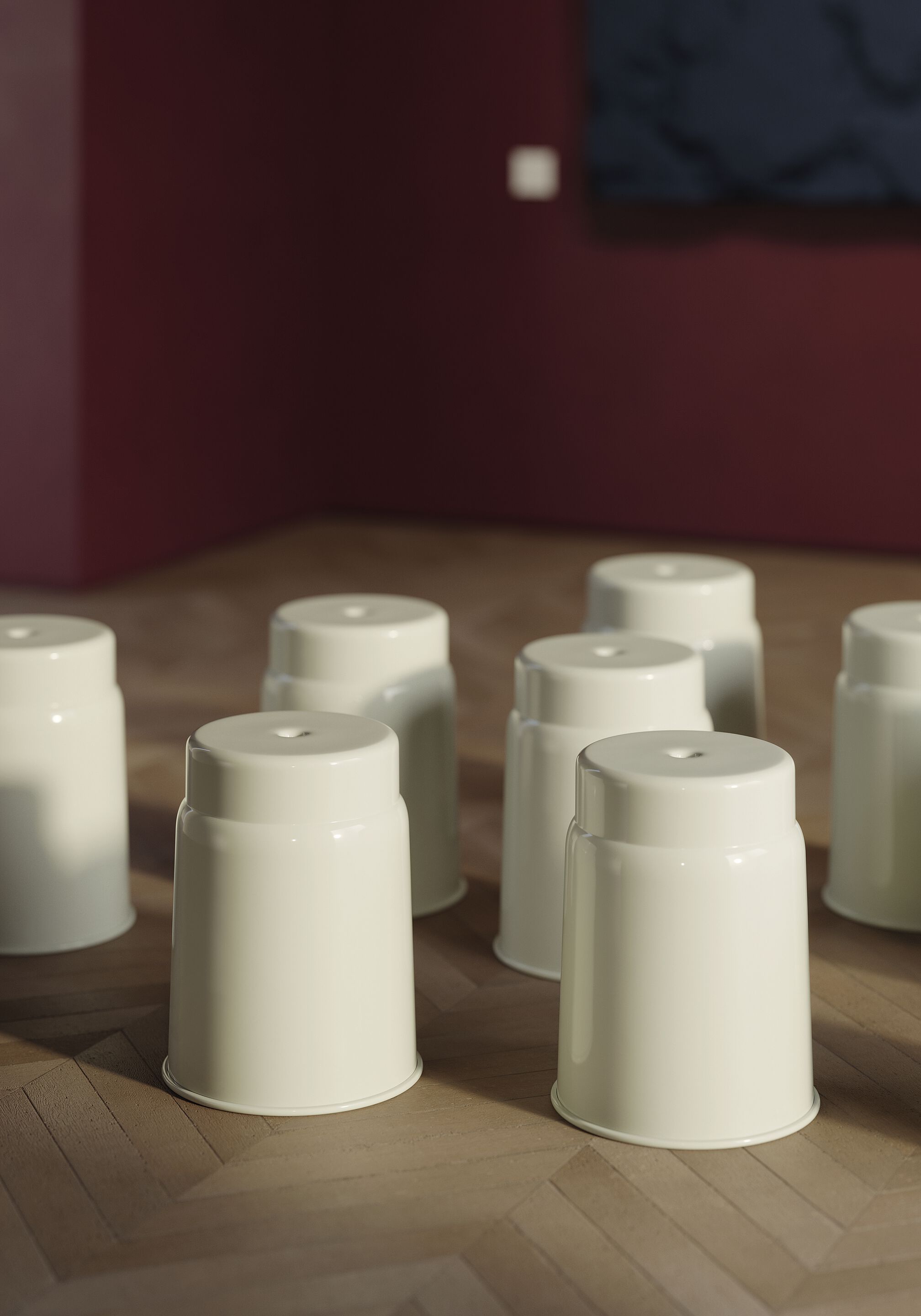 Алюминиевый штабелируемый стул LAVA ETTORE ARCH-00079015 - Вид №1