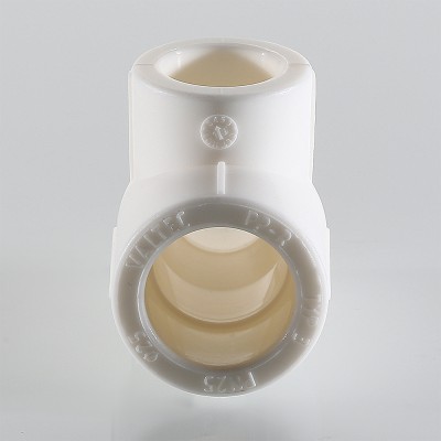 VTp.735.0.075040075 Фитинг полипропиленовый – тройник переходной Valtec 75 x 40 x 75 мм  - Вид №2