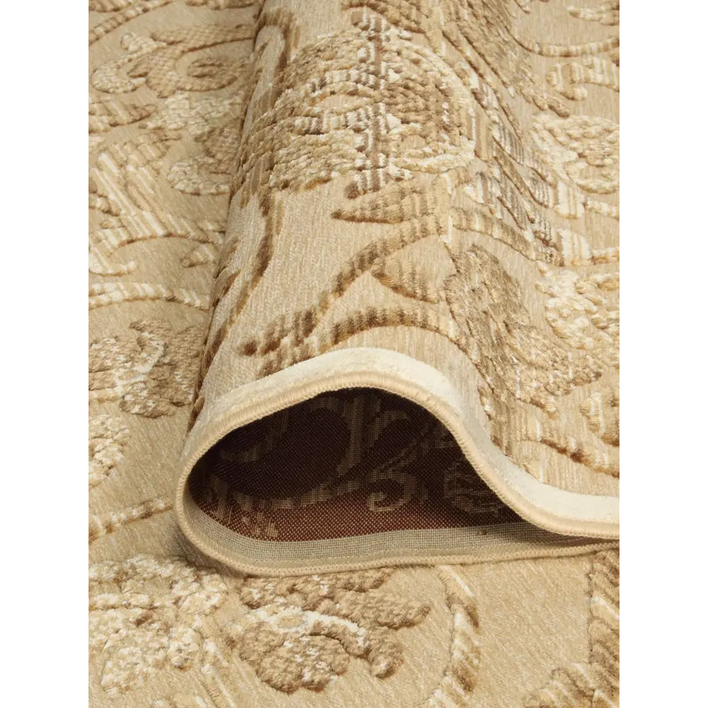 Ковер вискоза Genova 252/626260 135x195 см цвет бежевый RAGOLLE STLM-2212137 - Вид №3