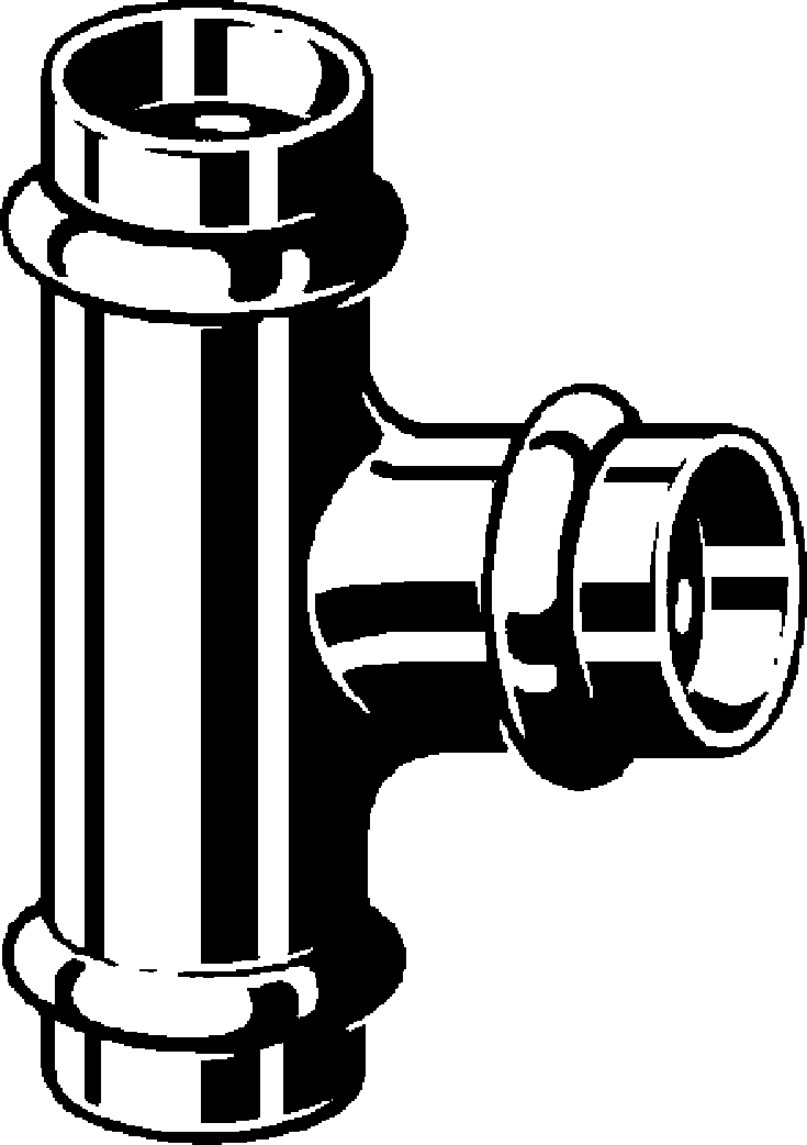 Viega Тройник Profipress G 2618 (346058) 346 058 - Вид №1