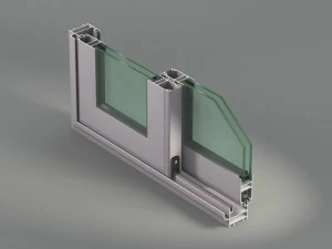 METRA Алюминиевое раздвижное окно с терморазрывом