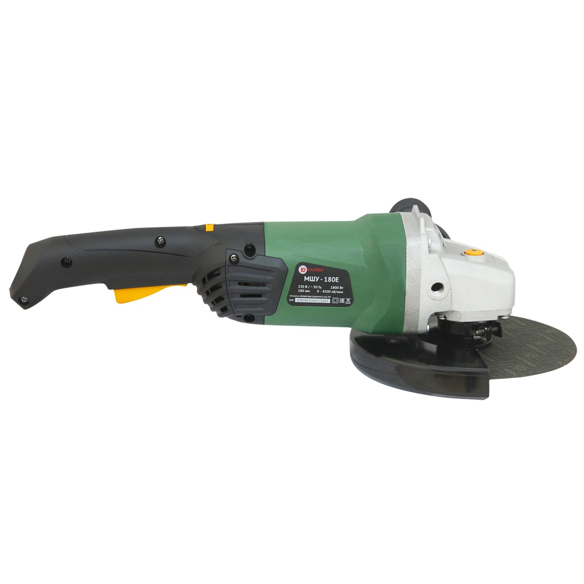 Углошлифовальная машина (УШМ) Калибр МШУ-180Е 1240873 STDN-0040589 - Вид №1