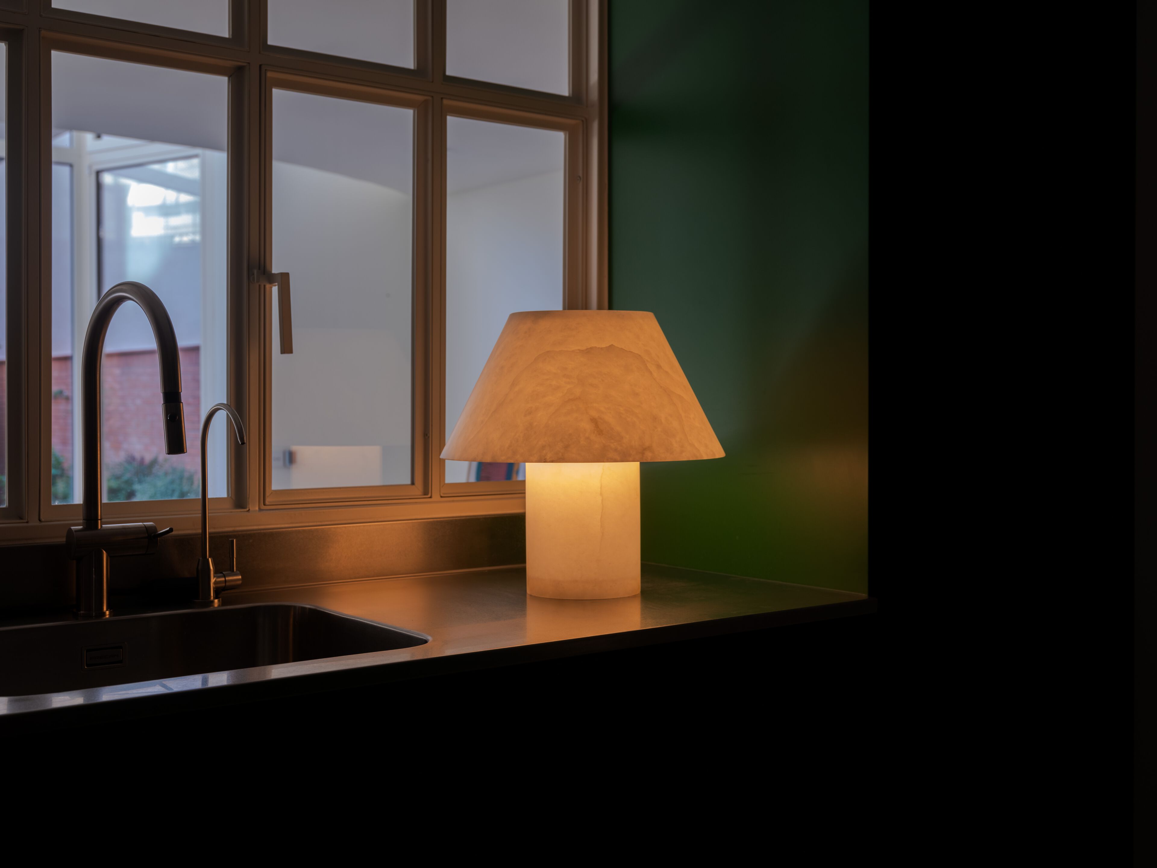 Наружная настольная лампа / настольная лампа из алебастра PARACHILNA Petra ARCH-00085709 - Вид №3