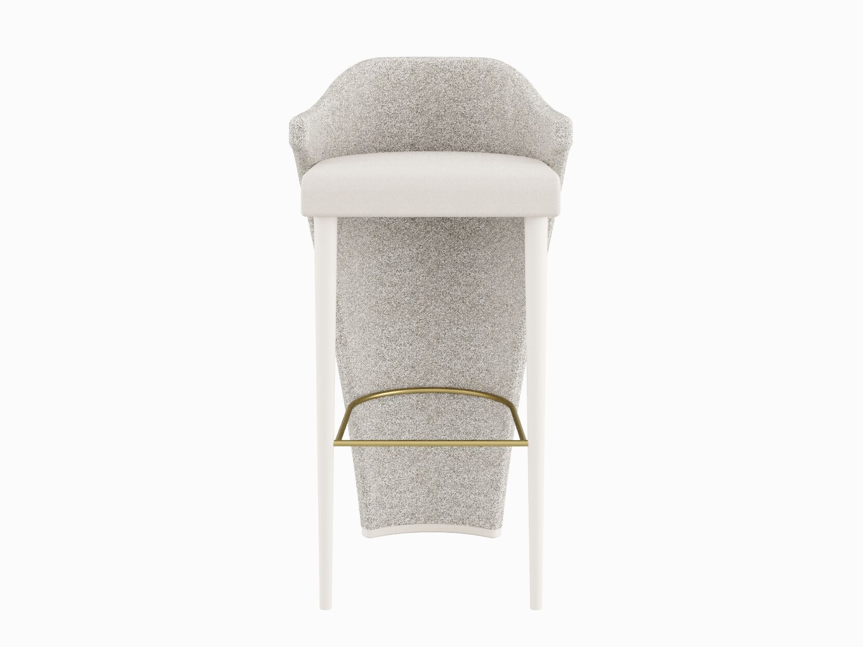 Тканевый барный стул с подставкой для ног Casa Magna MARILYN ARCH-00034287 - Вид №1