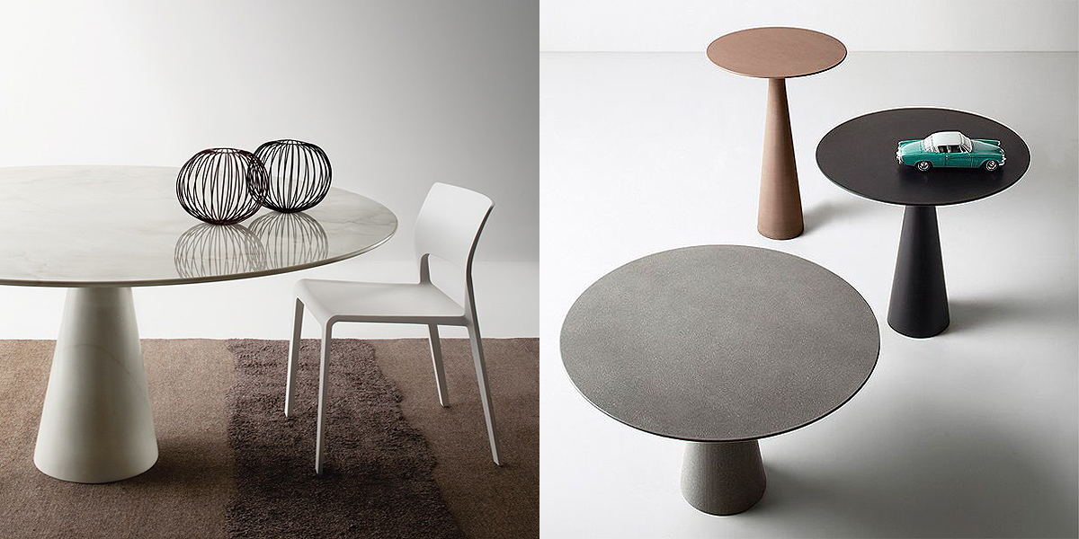 СТОЛ ОБЕДЕННЫЙ ИЗ КАМНЯ LEAF 140Х76 СМ Neutra Design SL1401 - Вид №2