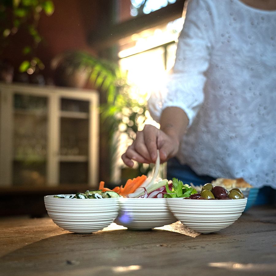 171200158 Менажница tierra, бежево-розовая Guzzini  - Вид №3