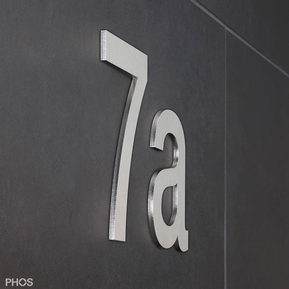 HN140 Номер дома, высота цоколя 140 мм PHOS 