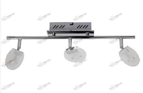 Спот потолочный белый светодиодный с 3 плафонами Horoz 036-003-0004 HOROZ 036-003 00-3891115 Белый 