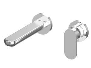 Настенный однорычажный смеситель для раковины