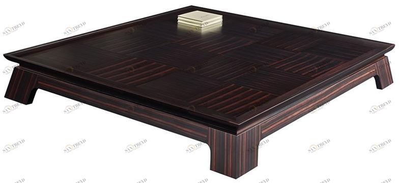 Promemoria Квадратный деревянный журнальный столик для гостиной Night tales sun-id-1448382