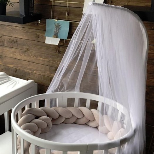 Балдахин для детской кроватки Bed "Белый жемчуг" (фатин) ELLIPSE ELLIPSE BED 351631 Белый Santreyd  - Вид №1