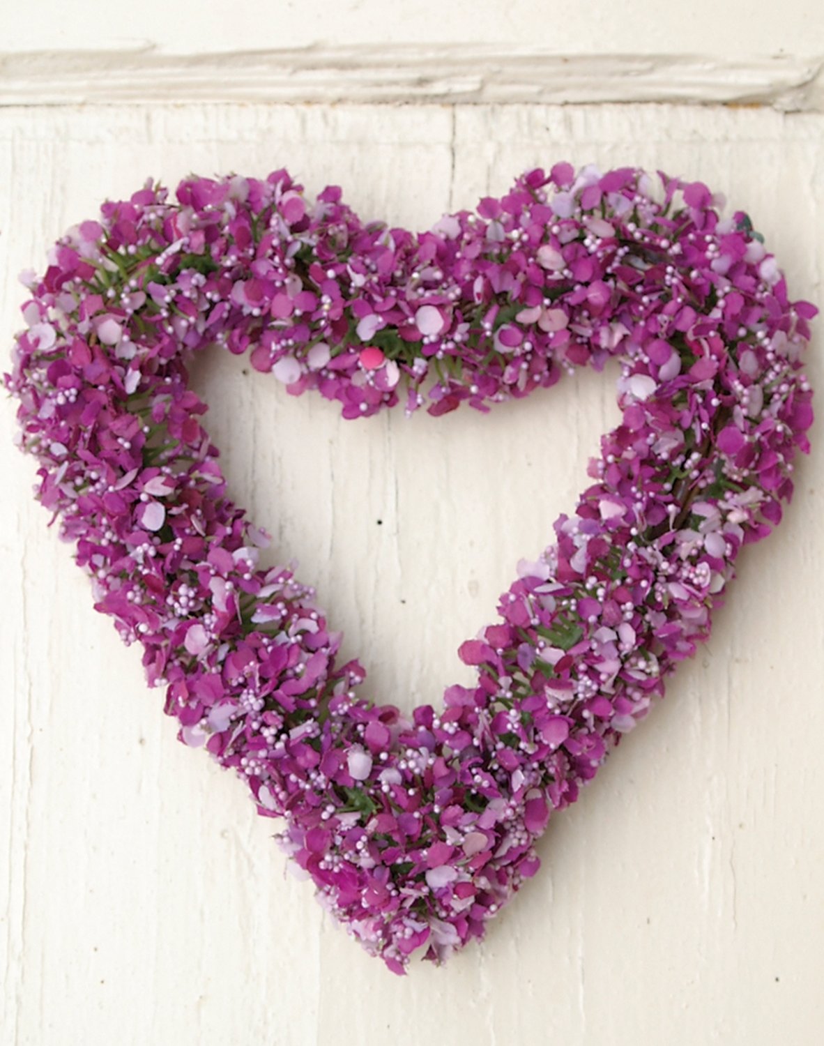 3109 227 a2 Искусственное сердце гипсофилы, Ø 19 см, светло-фиолетовый-темно-фиолетовый H-andreas  - Вид №1