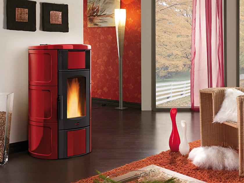 LA NORDICA EXTRAFLAME Пеллетная печь из майолики sun-id-1488883 - Вид №1