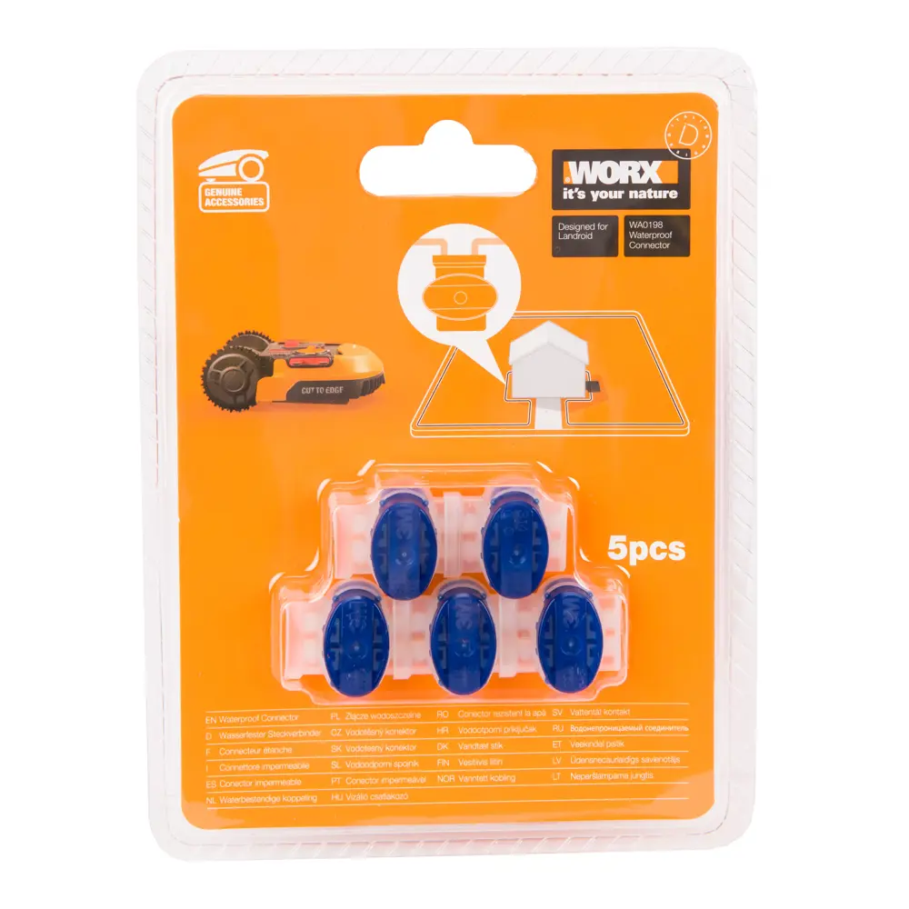 Разъемы для ограничительного провода Worx, 5 шт STLM-2058118