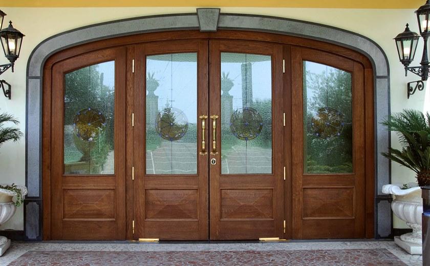 Arnaboldi Interiors Входная дверь со стеклянными панелями sun-id-1439796 - Вид №1