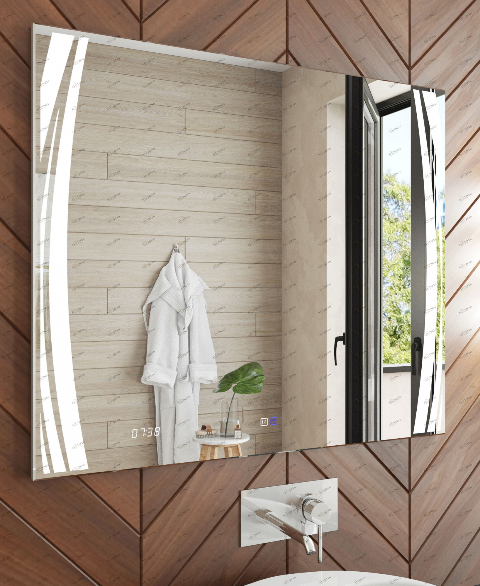 Зеркало Elen Luxe 600 VIGO sun-id-665187