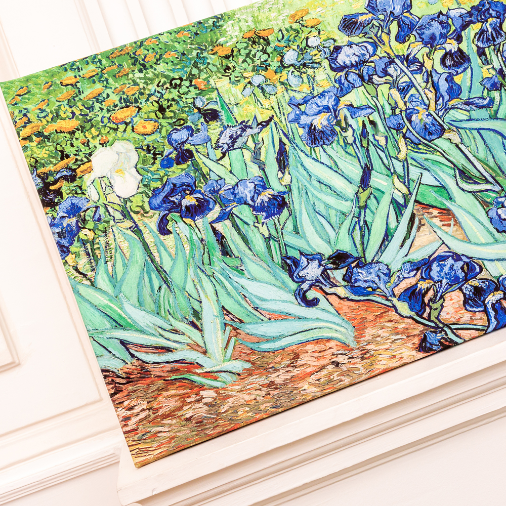 896522177_2628 Картина «Ирисы» (холст, галерейная натяжка) Object Desire  - Вид №1