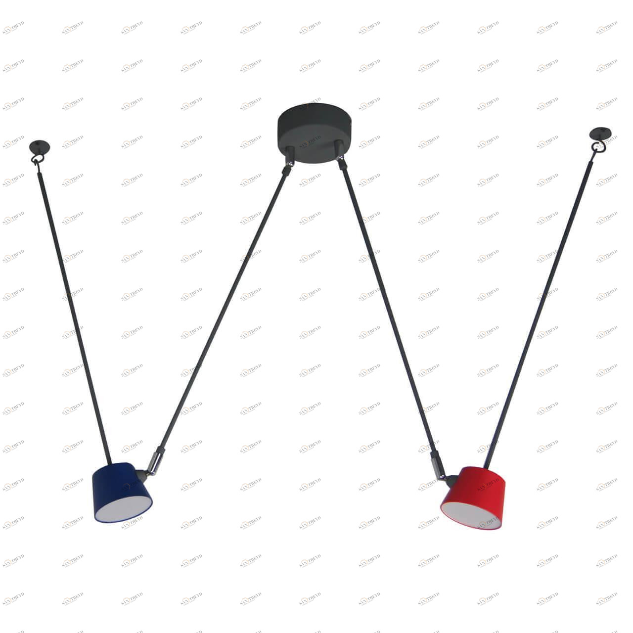 Подвесной светодиодный светильник "Хартвиг" DE MARKT  326517 Серый 