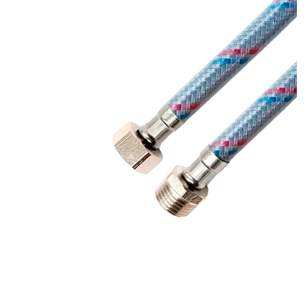 Гибкая подводка для воды Vaxt 1/2" гайка-штуцер 40 см STLM-2056122