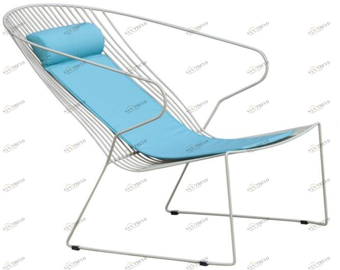 iSimar Штабелируемое садовое кресло из стали с подлокотниками Bolonia 9143