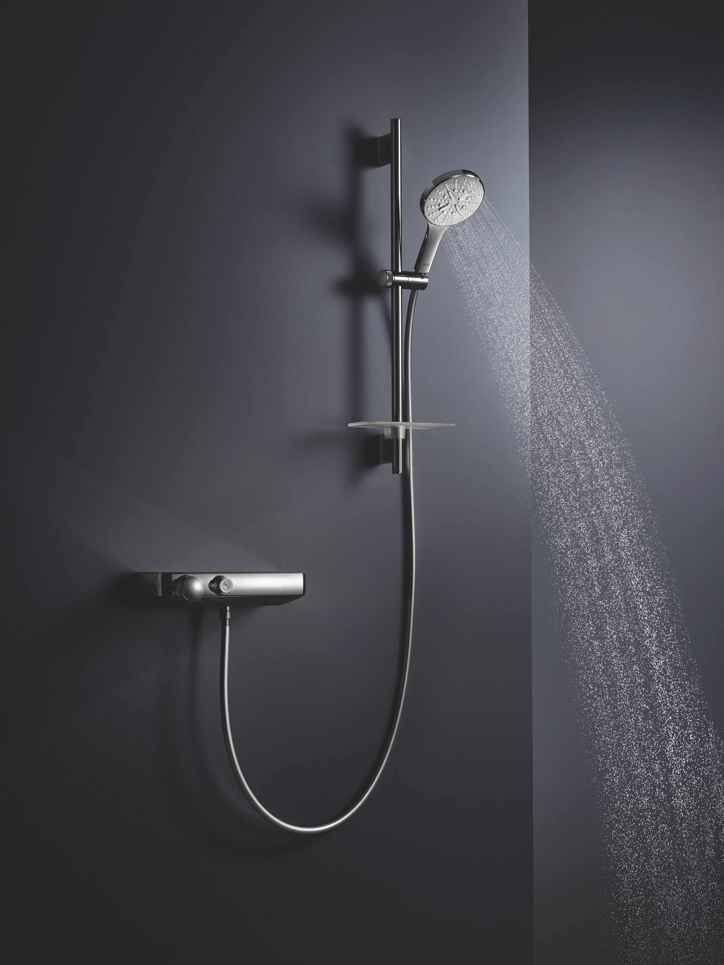 Настенная душевая колонна с ручным душем Grohe Rainshower SmartActive ARCH-00134210 - Вид №19