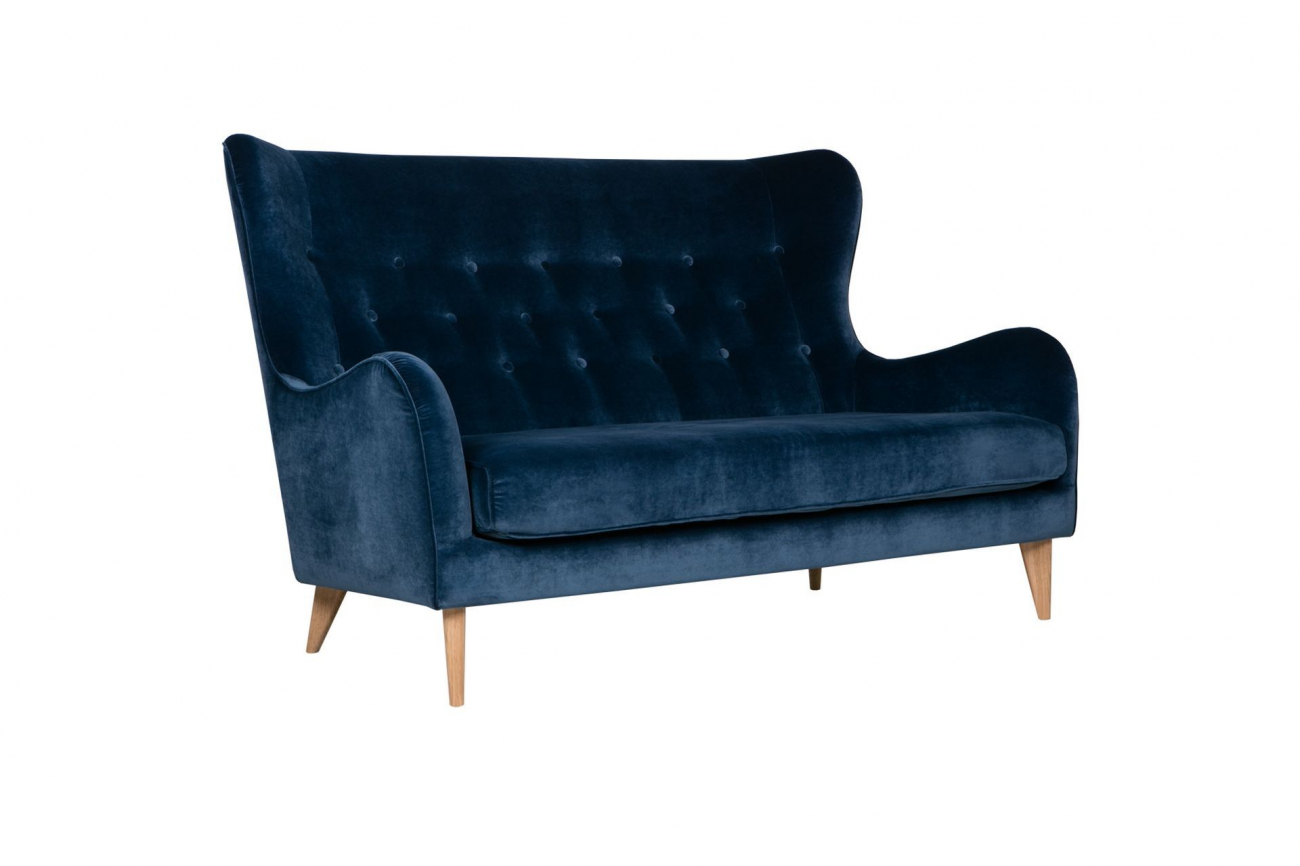 Диван Pola прямой синий SITS POLA 192261 Синий  - Вид №1