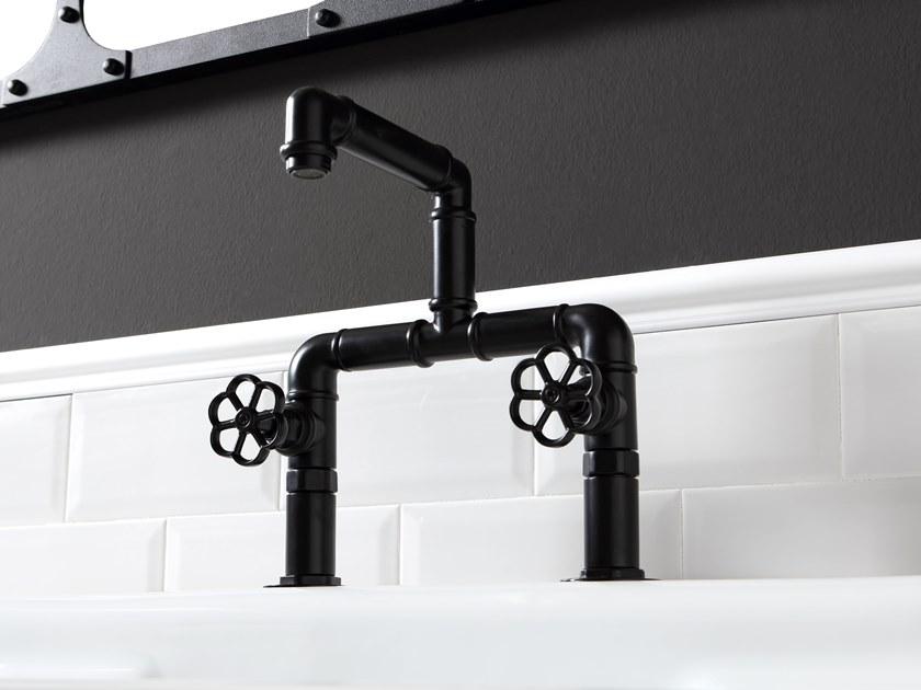 BLEU PROVENCE Смеситель для умывальника на палубе Industrialis Rlmt314 - Вид №1