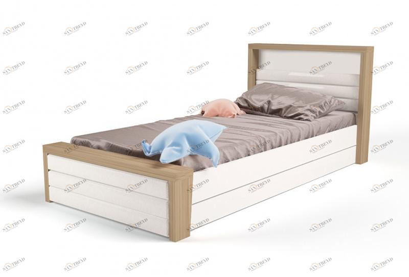 Кровать ABC-KING 190х90 №4 MIX №4 (с мяг.изнож) 4631147961020