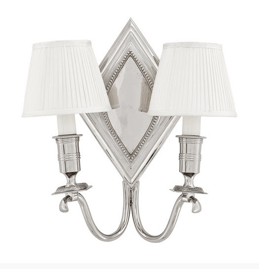 Бра Diamond Double от Eichholtz 107913 EICHHOLTZ EICHHOLTZ 059710 Белый;хром  - Вид №5