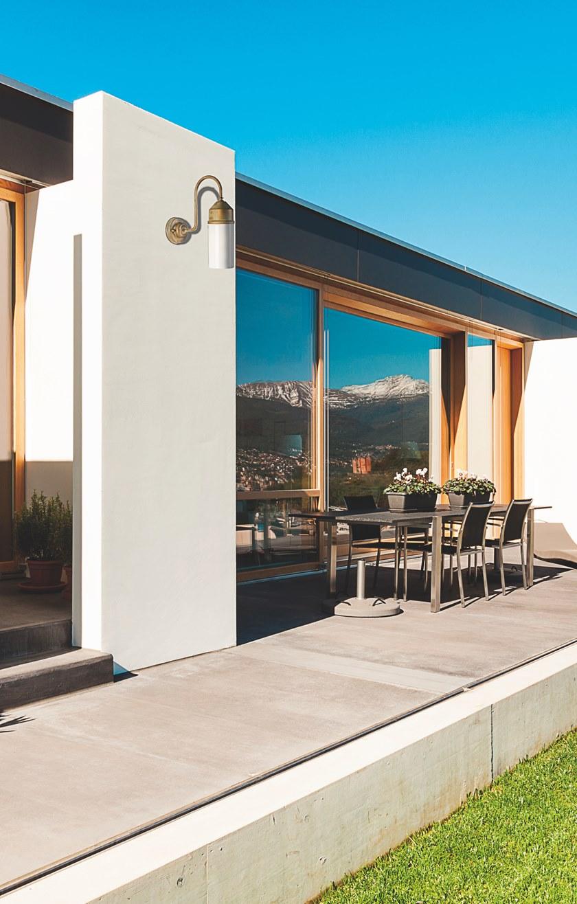 Moretti Luce Бра для наружного освещения из латуни Darsili 3395 - Вид №2