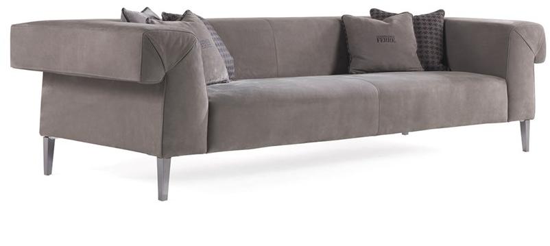 Gianfranco Ferré Home 3-х местный кожаный диван Soho sun-id-1351441 - Вид №1