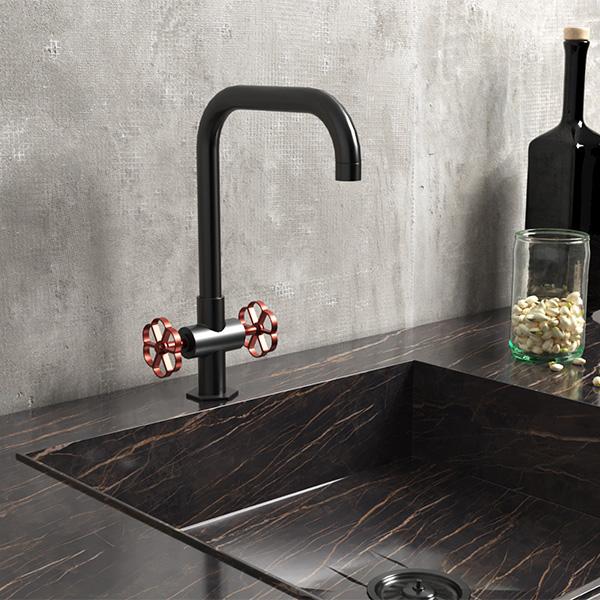 Paini GARAGE 72PZ490RB599BRE смеситель для кухни  - Вид №1