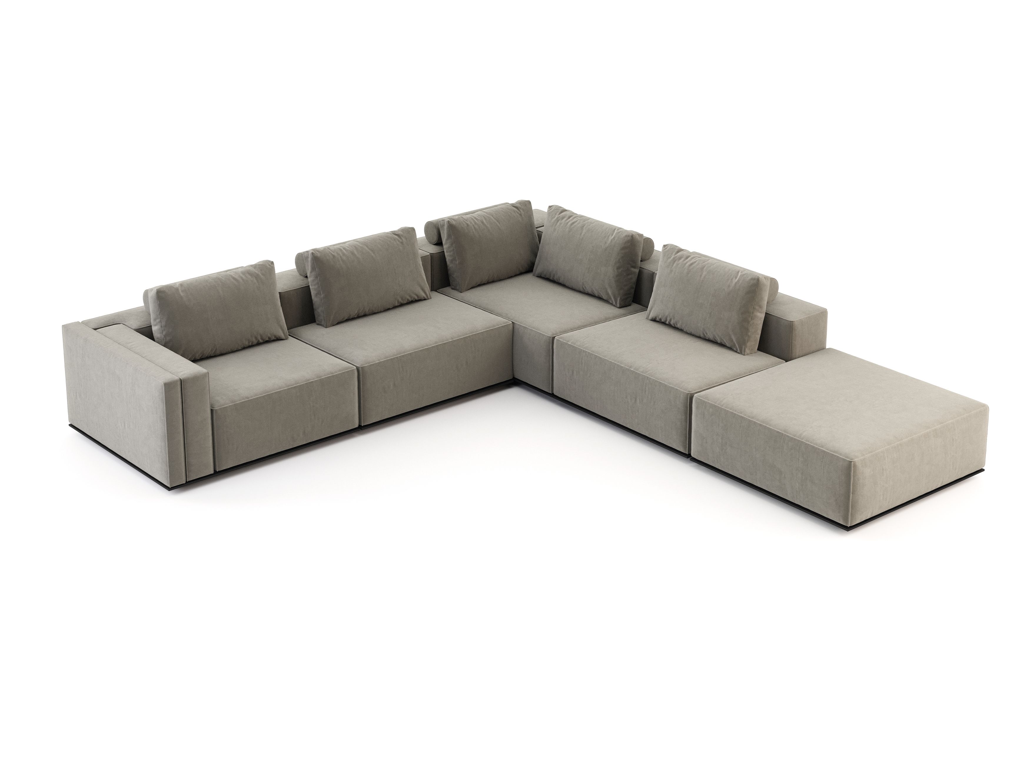 Угловой диван из ткани Stylish Club Landform ARCH-00120997 - Вид №4