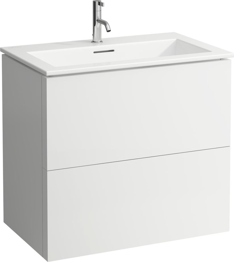 H8603356411041 Тумба с раковиной, 2 ящика, включает в комплект органайзер LAUFEN PRO