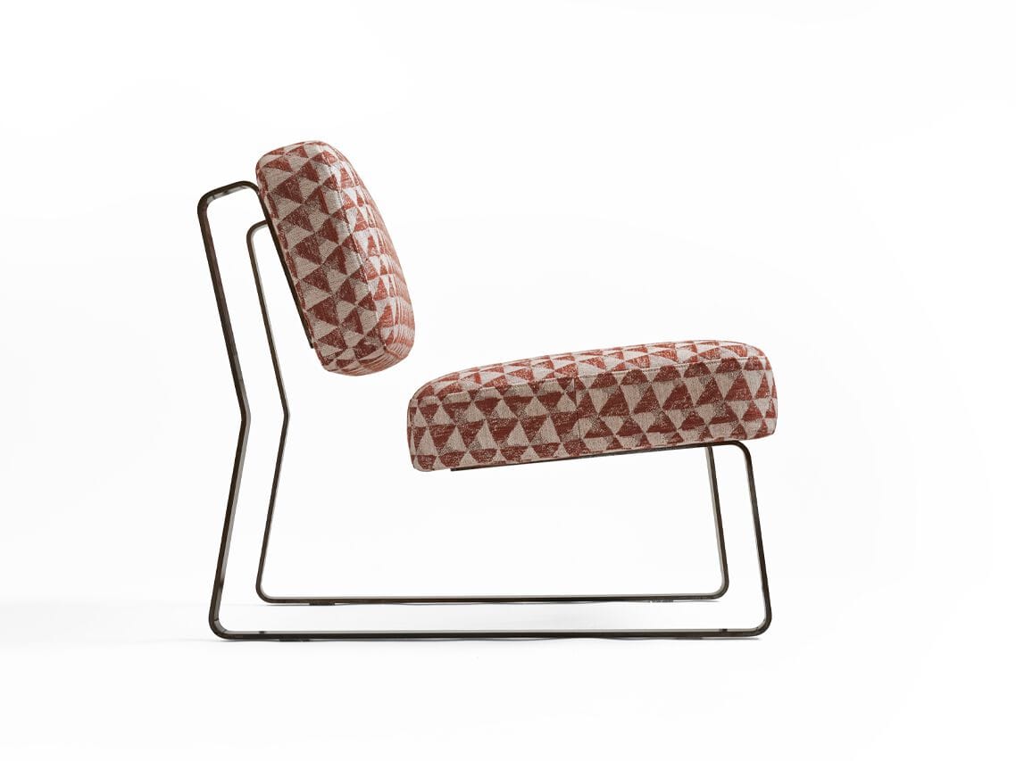 Кресло для салазок из ткани без подлокотников RIVATELIER PLAY ARCH-00119447 - Вид №1