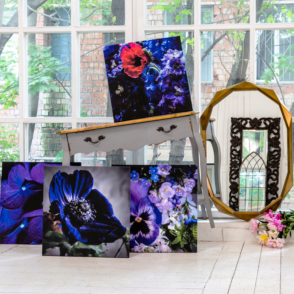 896520146_2728 Картина «Ultra Violet» (холст, галерейная натяжка) Object Desire  - Вид №1