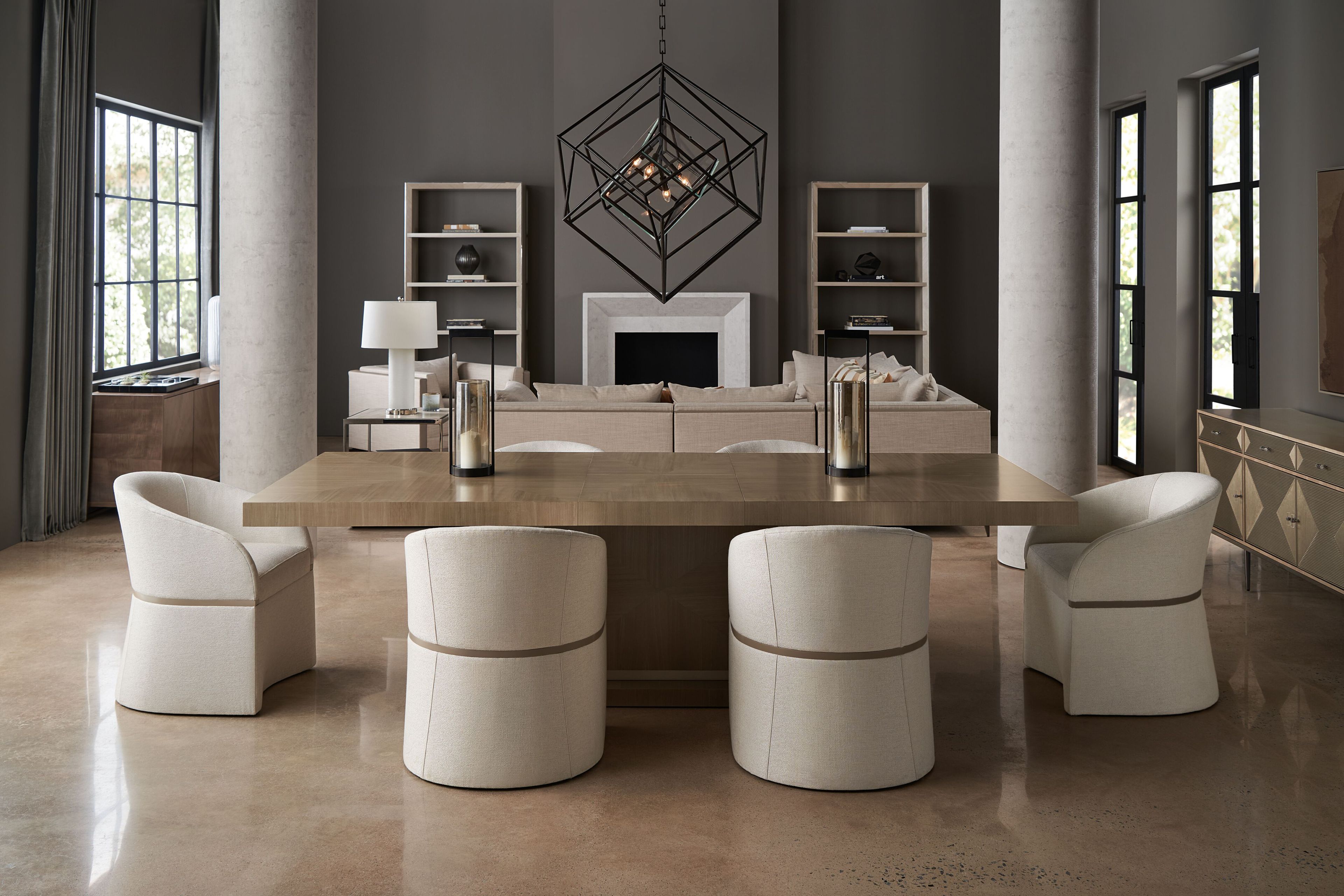 Деревянный выдвижной прямоугольный стол Caracole HORIZON ARCH-00054860 - Вид №1