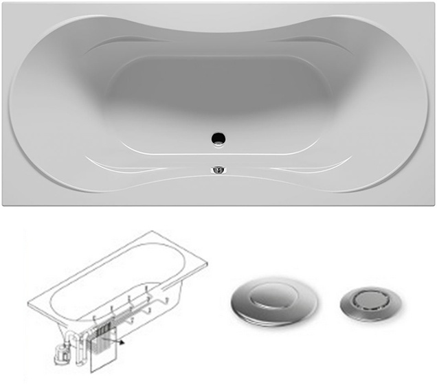 BA5500500000000_hit1 Ванна Riho Supreme Santreyd - Вид №1
